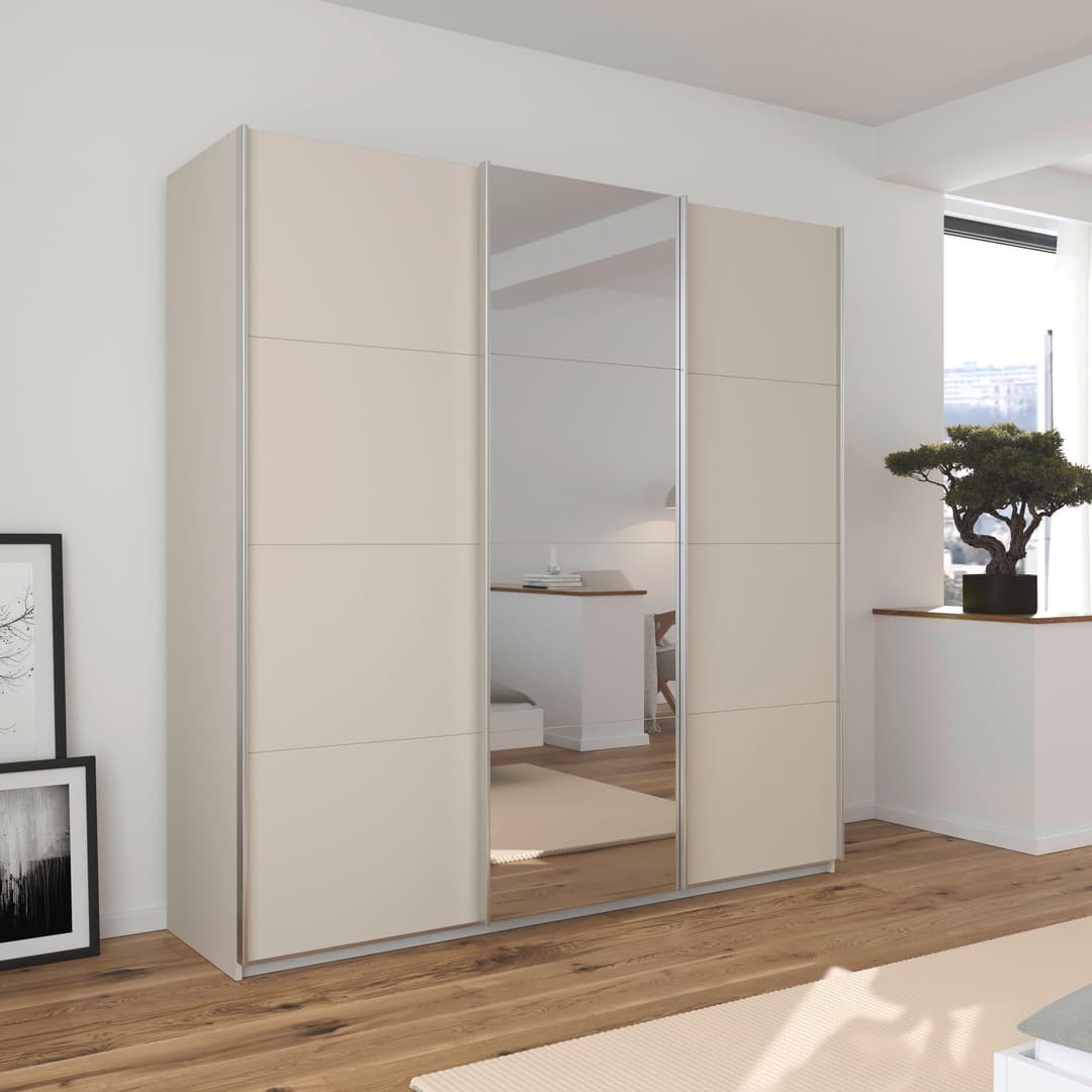 OTTO home Schwebetürenschrank AGORDO | Beige