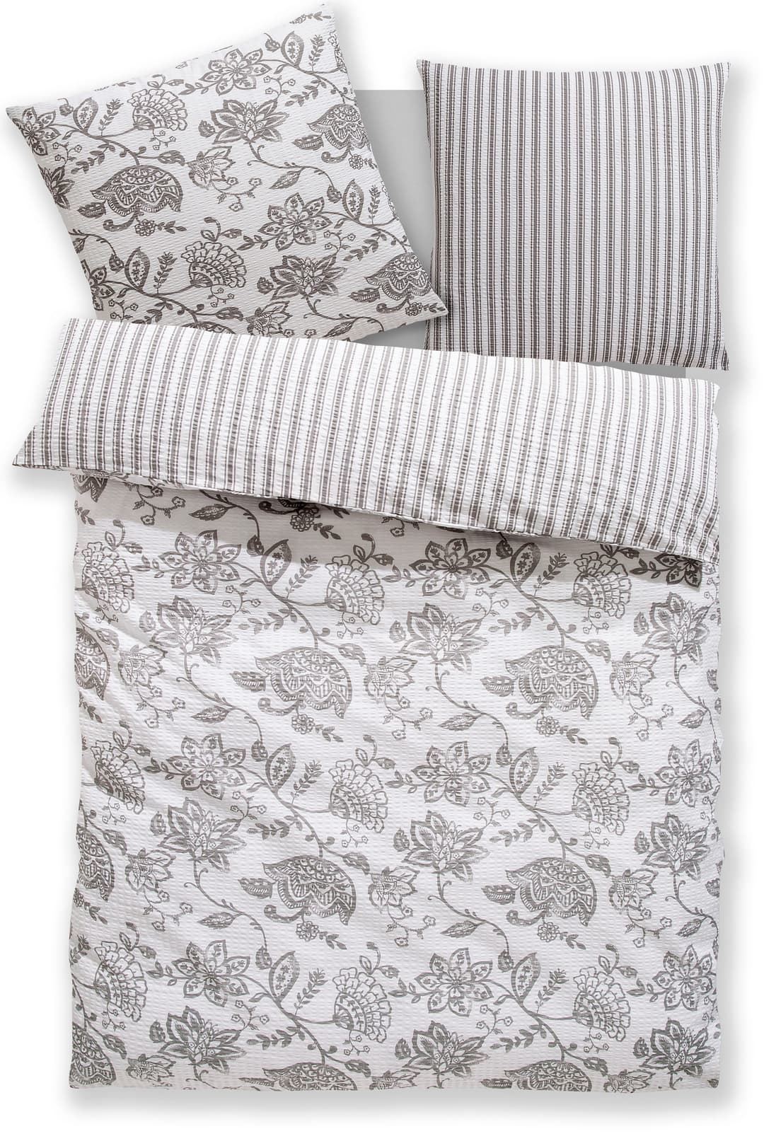 OTTO home Bettwäsche Nordby | Grau