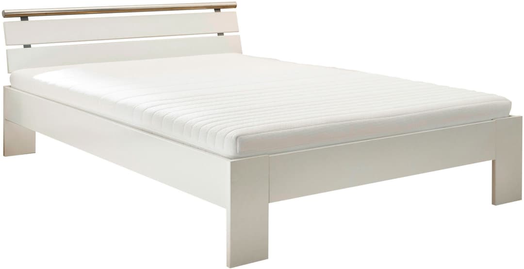 Schlafkontor Futonbett Nizza | Weiß