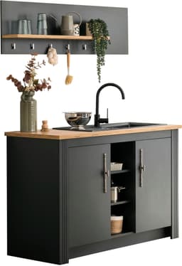OTTO home Pantryküche KS-Westminster | Grau