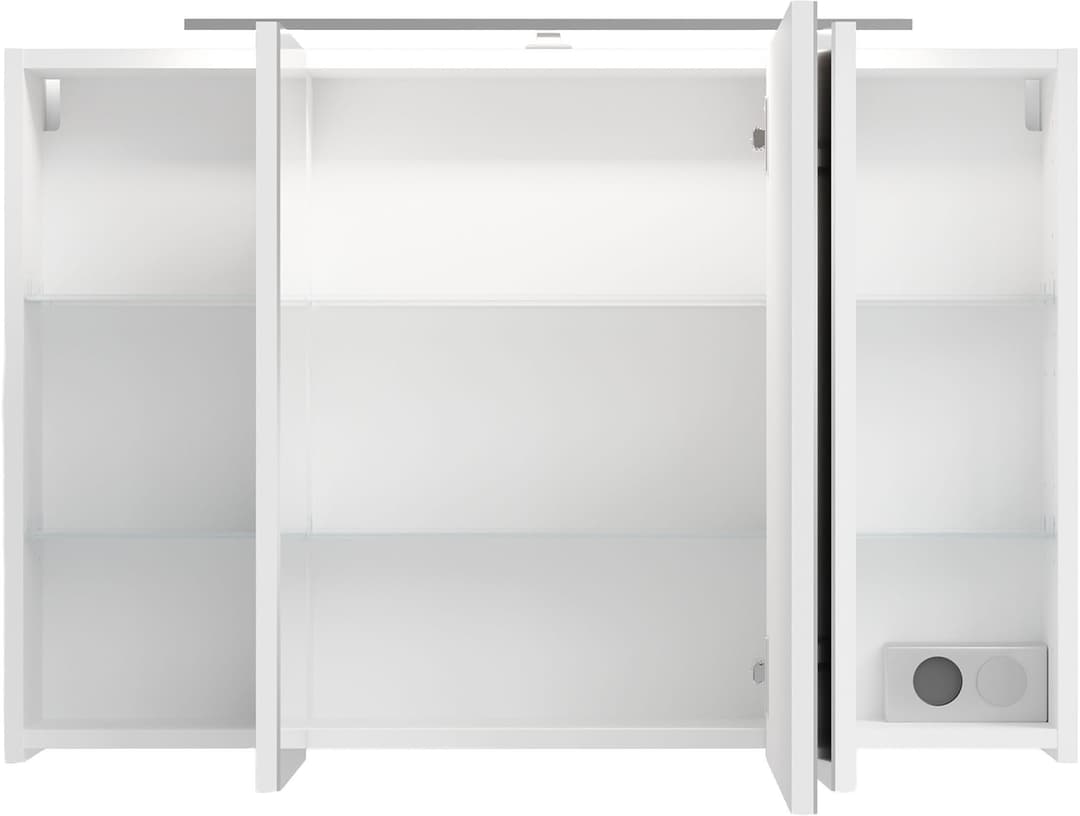 byLIVING Spiegelschrank Serie Spree | Weiß