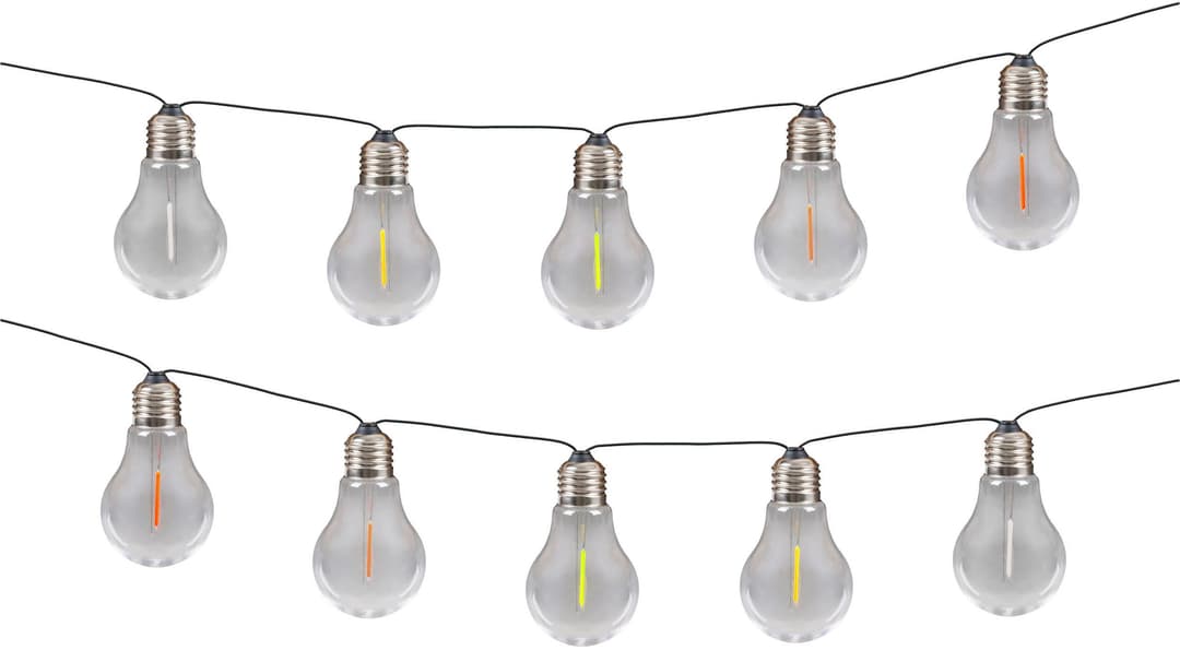 näve LED-Lichterkette Linda | Mehrfarbig