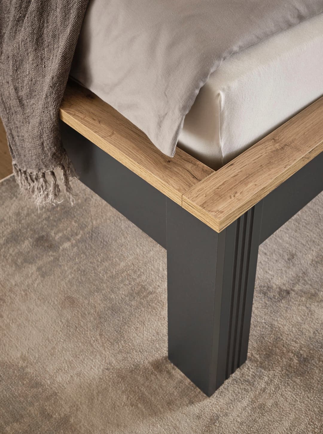 OTTO home Einzelbett WESTMINSTER | Braun