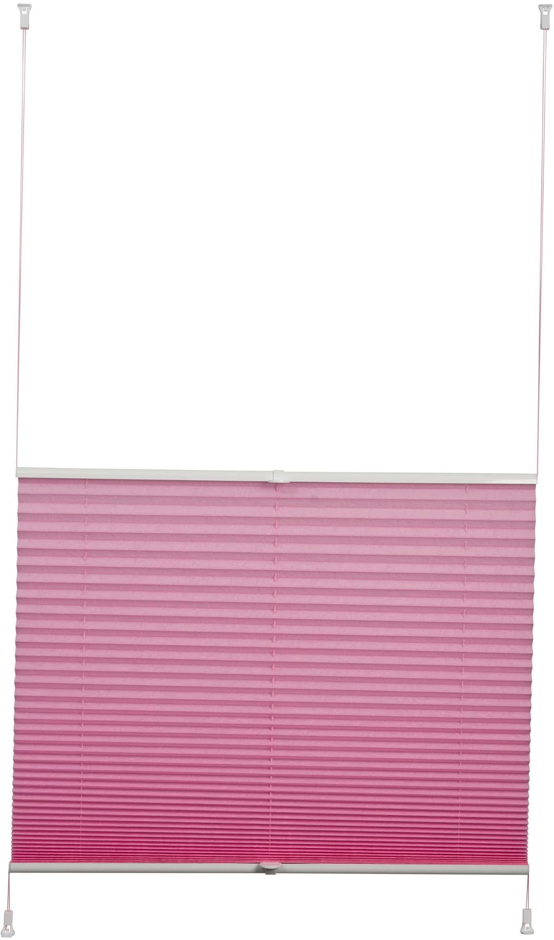 K-HOME Plissee Klemmfix Pisa | Pink