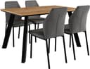 OTTO home Essgruppe Genf Tischgruppe | Holztöne