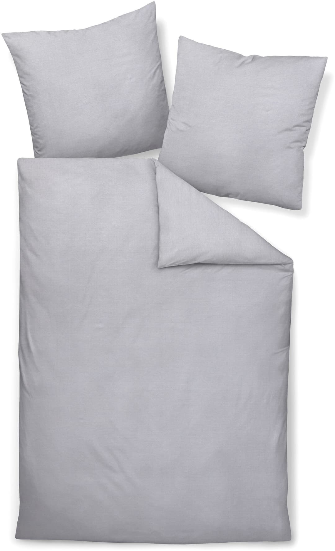 Janine Bettwäsche Interlock-Jersey 59000 3 | Grau