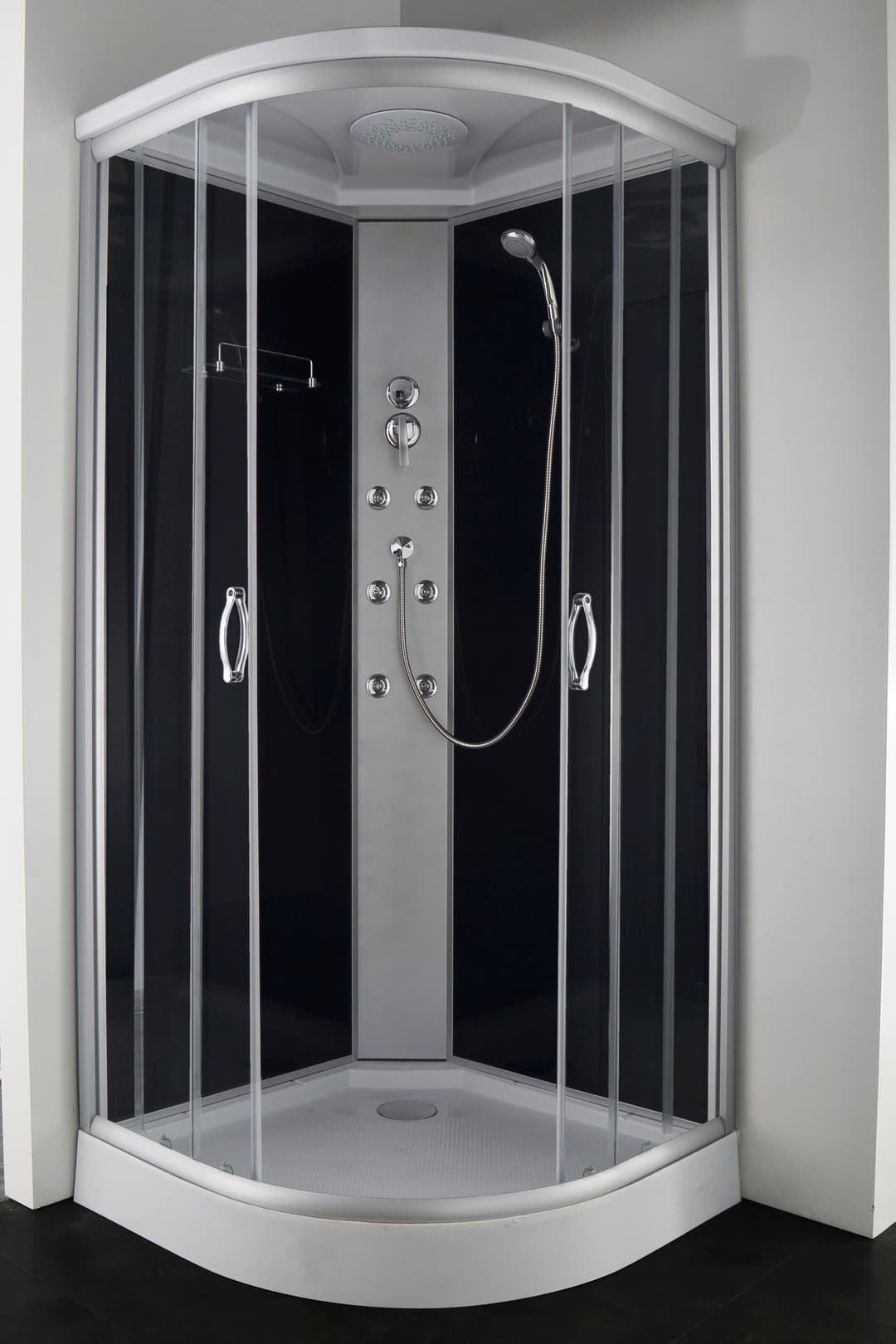 Sanotechnik Komplettdusche 90x90 cm | Mehrfarbig