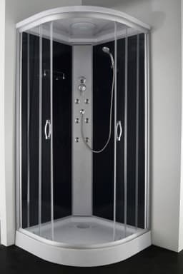 Sanotechnik Komplettdusche 90x90 cm | Mehrfarbig