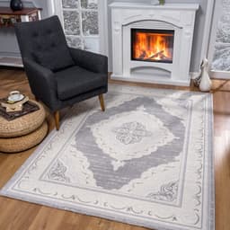 Sanat Teppich Harmony 3201 | Grau