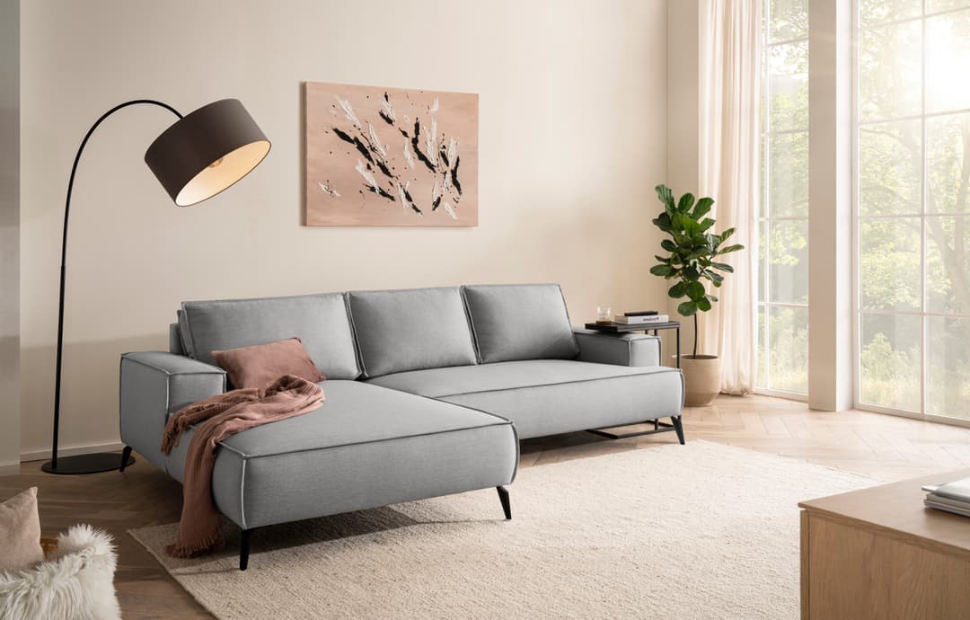 Home affaire Ecksofa TVINNU | Grau