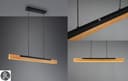 TRIO Leuchten Pendelleuchte Kerala | Holztöne 4