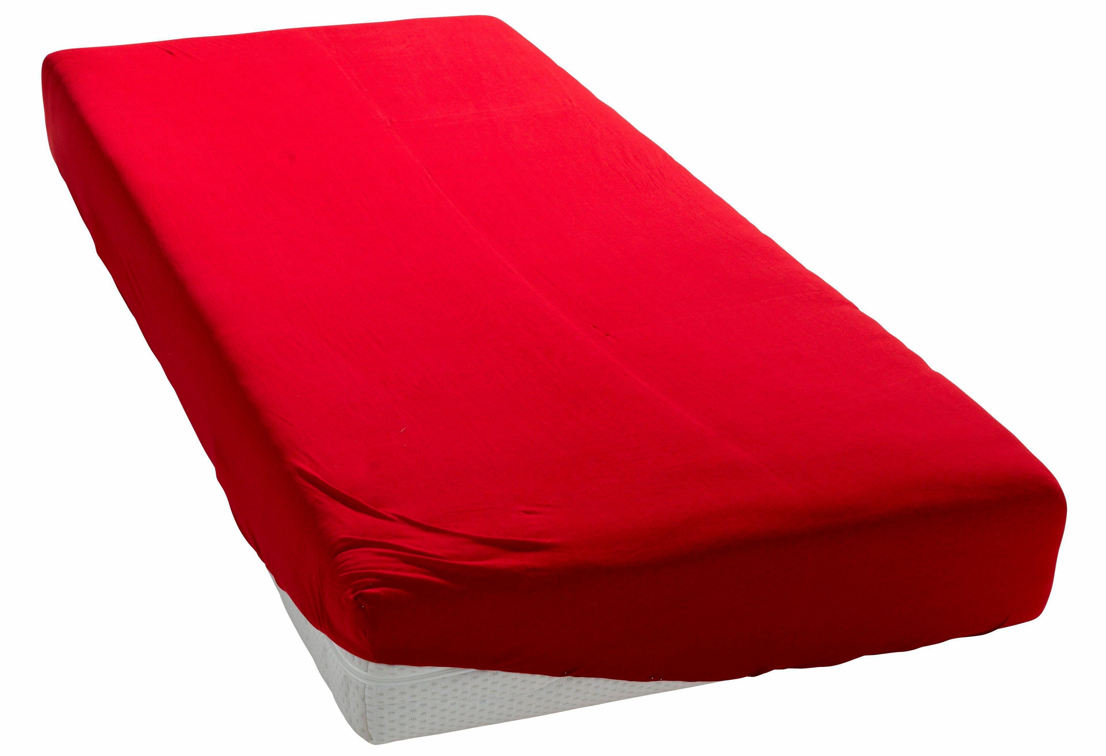 OTTO home Spannbettlaken PAPRIKA | Rot