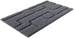 Grund Badematte Riana | Grau