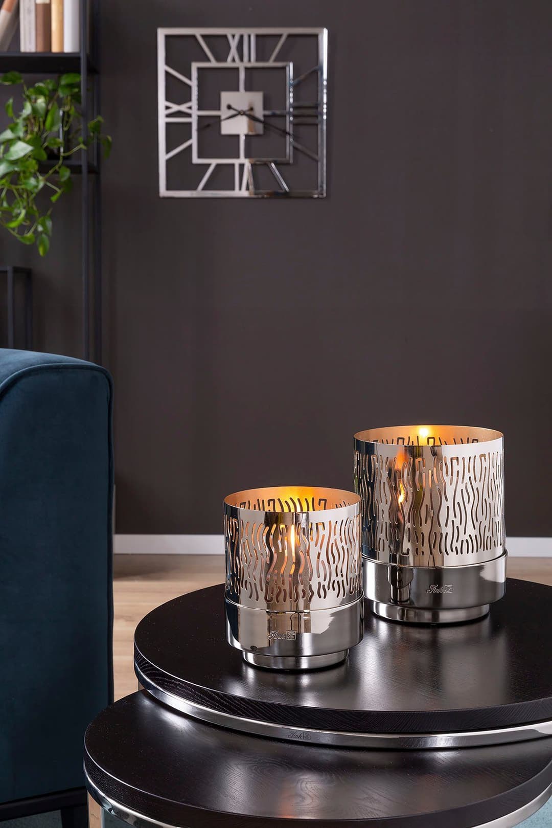 Fink Windlicht MARIAN | Silber