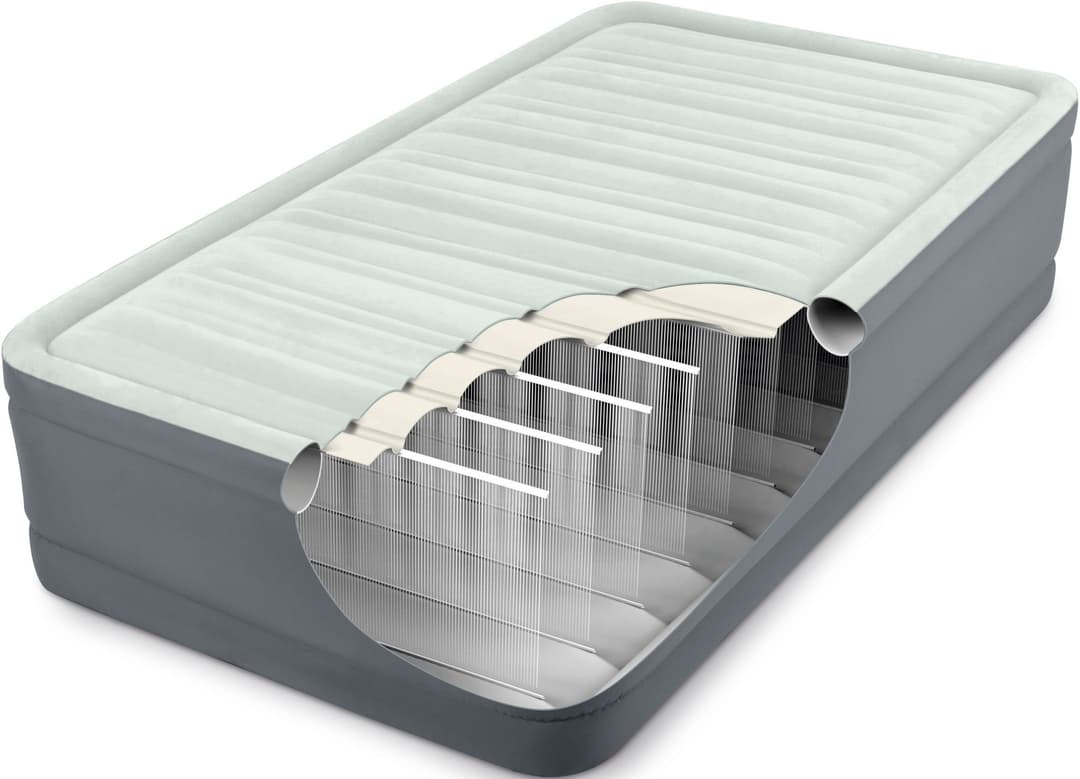 Intex Luftbett PremaireElevated | Grau