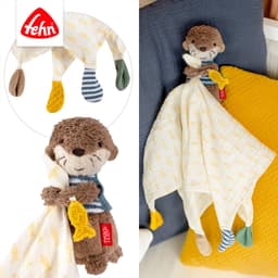 Fehn Schmusetuch Otter Theo | Mehrfarbig