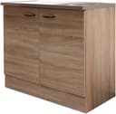 Flex-Well Spülenschrank Bergen | Holztöne