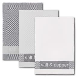 Dyckhoff Geschirrtuch Salt & Pepper | Grau