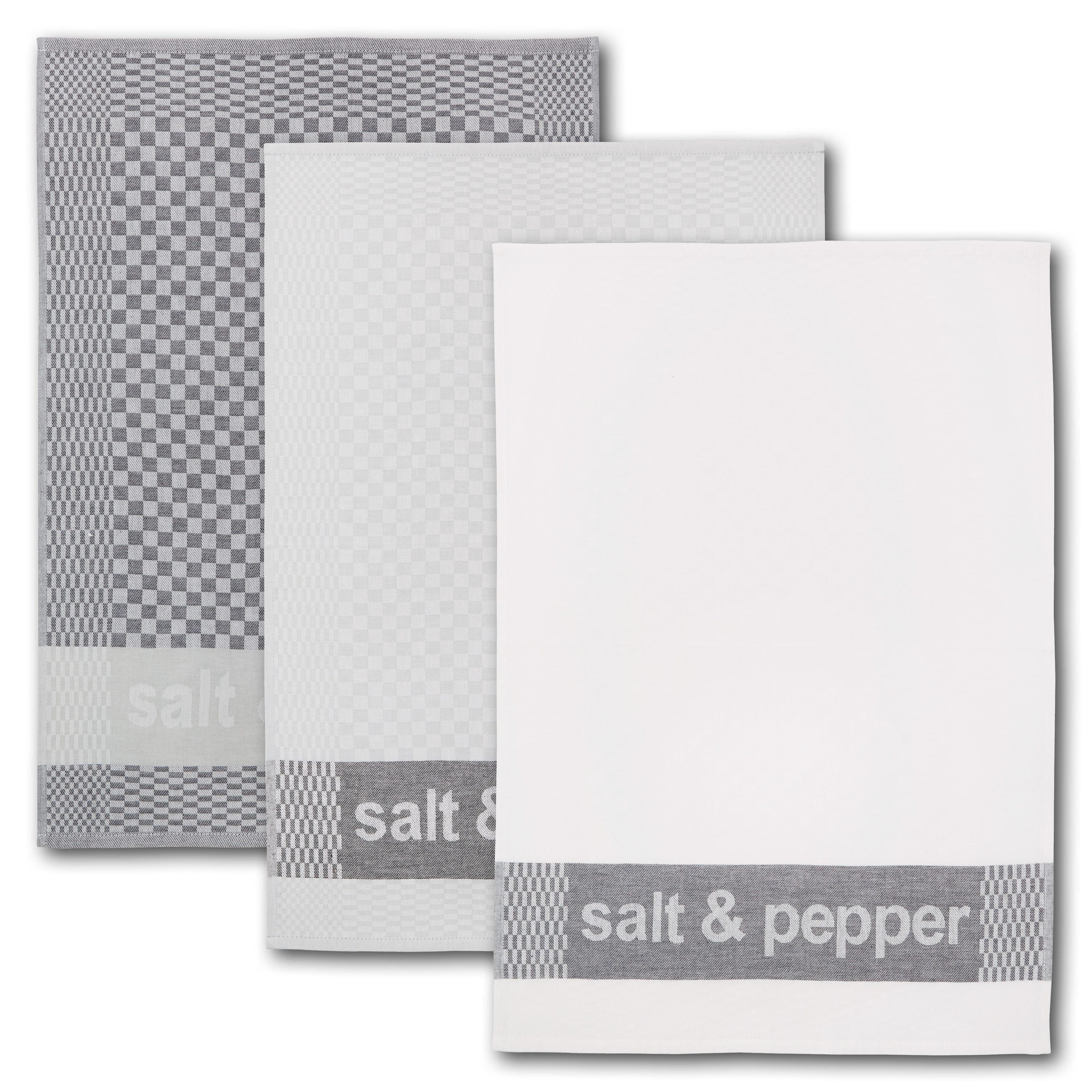 Dyckhoff Geschirrtuch Salt & Pepper | Grau