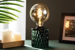 Pauleen Tischleuchte Crystal Magic | Grün