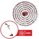 Einhell Akku-Rasentrimmer GP-CT 36/35 Li BL-Solo | Rot 3