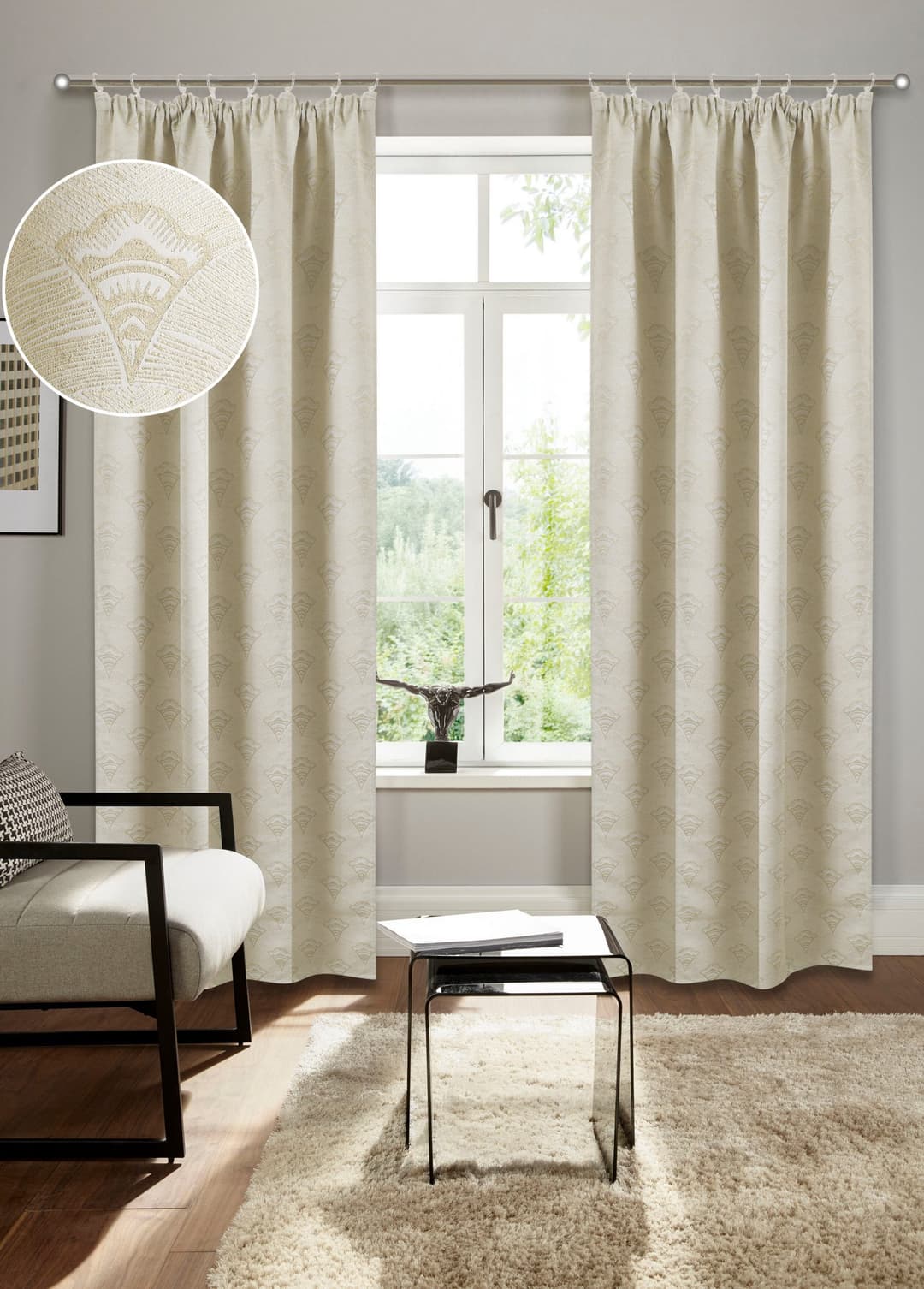 Bruno Banani Alessio Verdunkelungsvorhang | Beige
