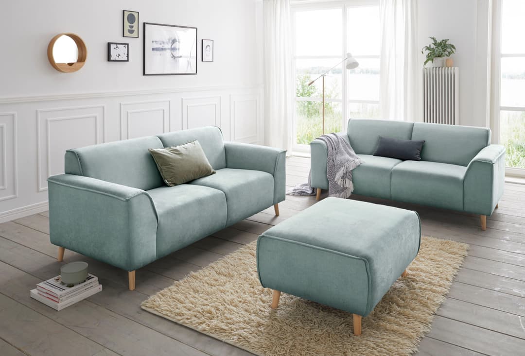 Home affaire Janek 2,5-Sitzer Sofa | Grün