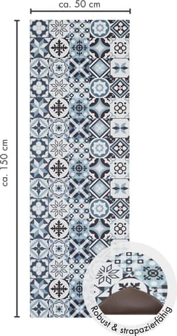 Andiamo Vinylteppich Marrakesch | Grau
