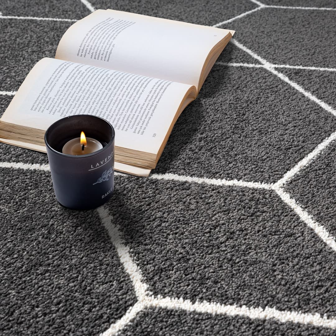 Sanat Teppich Trellis | Grau