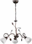 TRIO Leuchten Kronleuchter Traditio | Braun