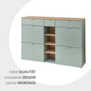 Innostyle Schuhschrank Bari | Grün 3