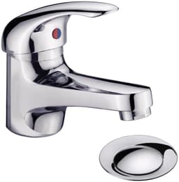 CORNAT Waschtischarmatur "Free" | Silber