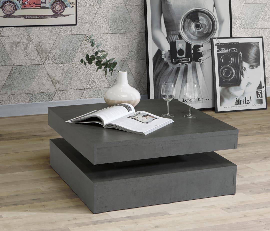 FORTE Couchtisch | Grau