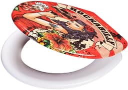 ADOB WC-Sitz Rockabilly | Mehrfarbig