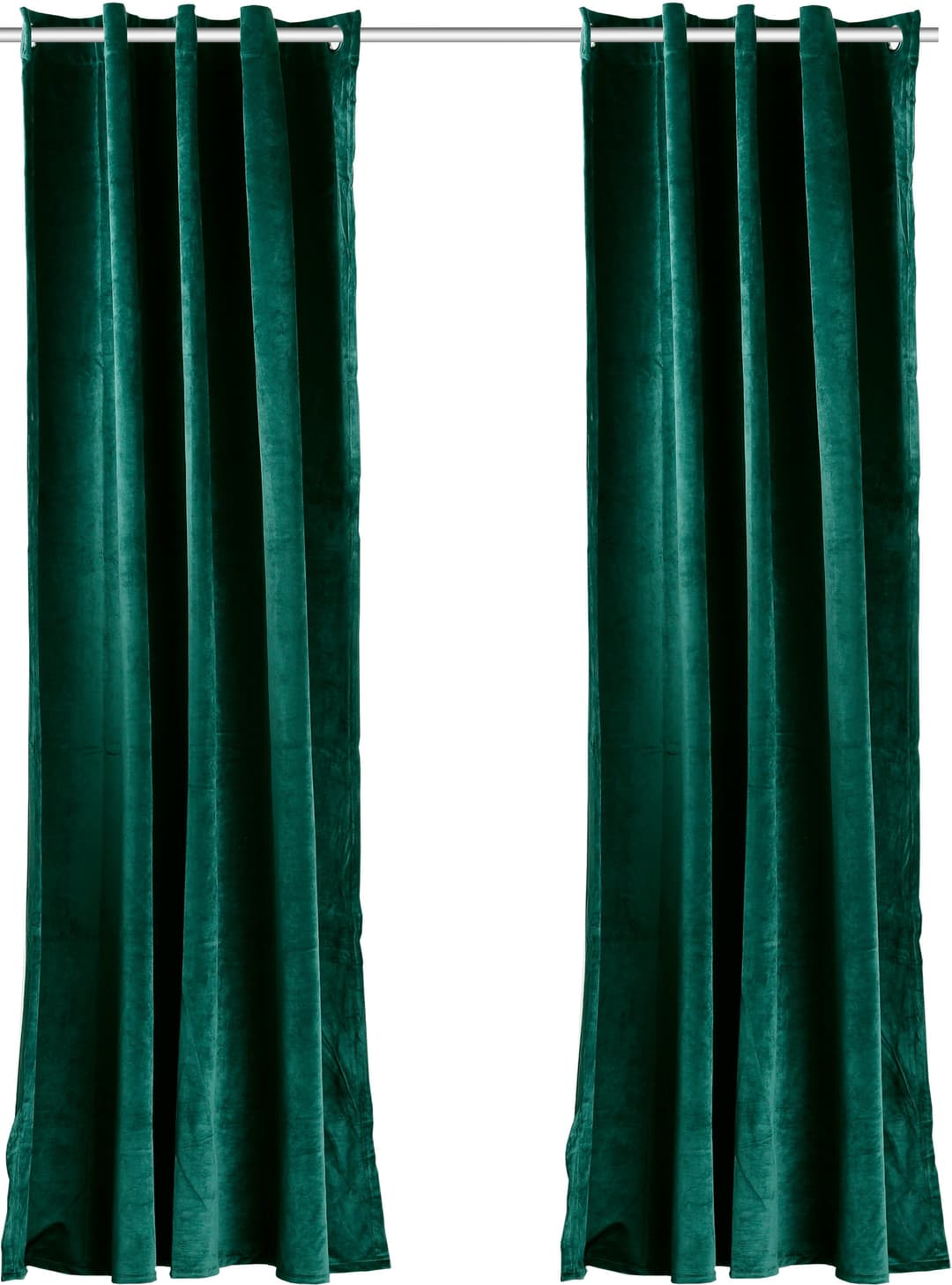 OTTO home Vorhang Velvet Uni | Grün