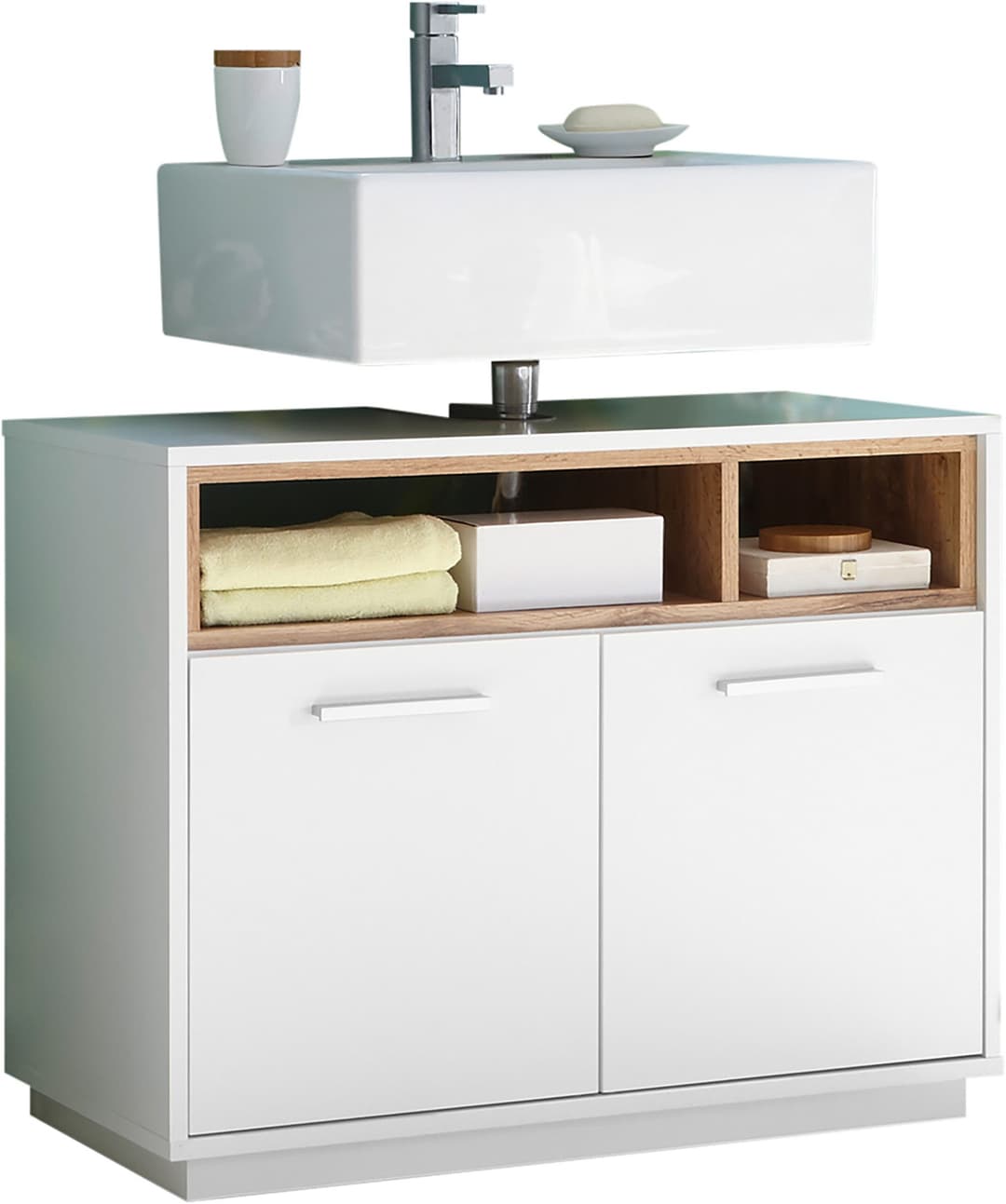 BASIC by Balculina Mila Waschbeckenunterschrank | Weiß