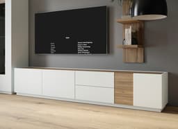 FORTE Lowboard LewisvilleTV-Board, TV-Schrank | Holztöne