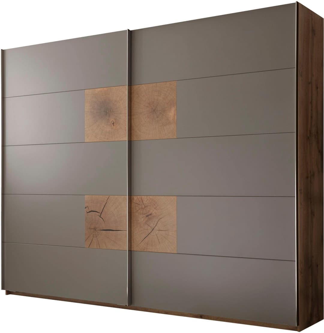 Schlafkontor Schwebetürenschrank Capri | Holztöne