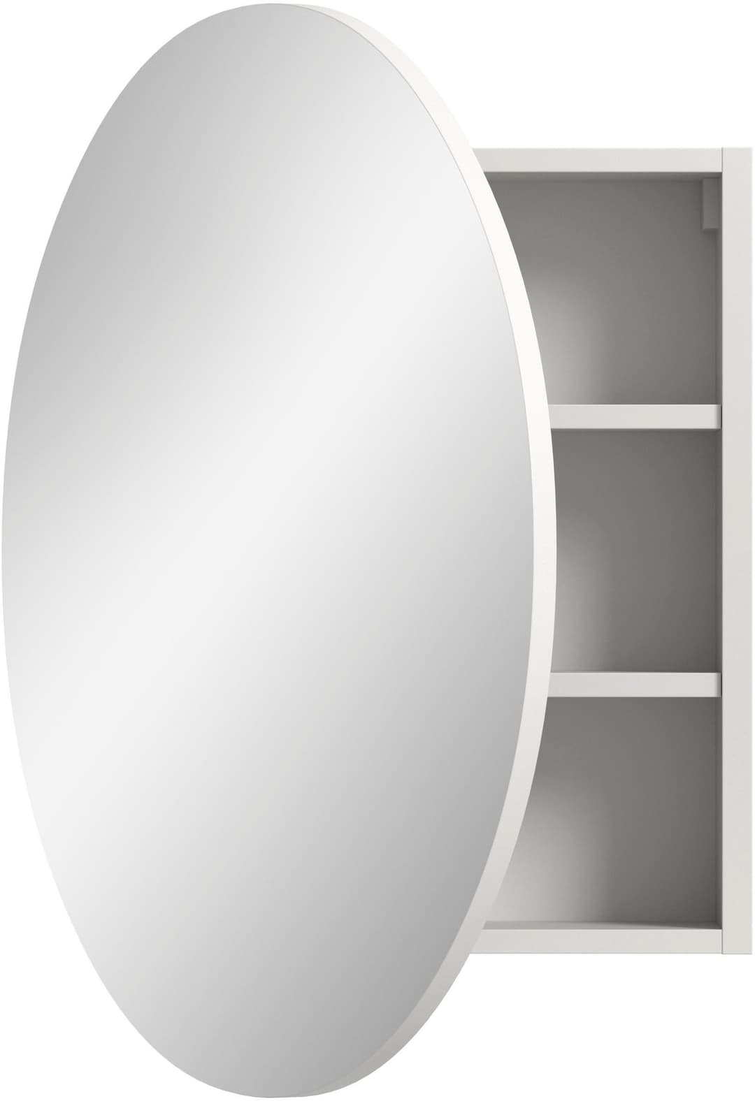 welltime Spiegelschrank Litica | Weiß