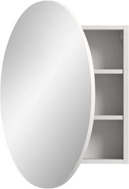 welltime Spiegelschrank Litica | Weiß