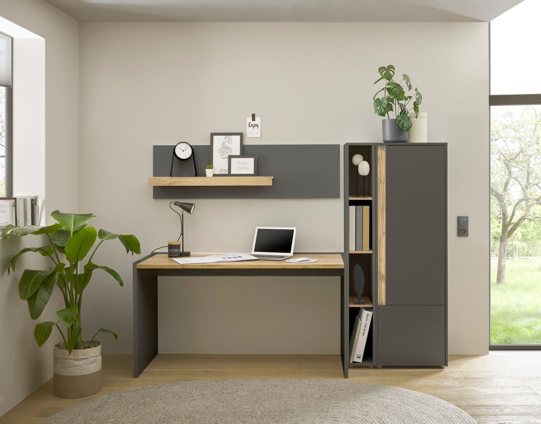 Home affaire Wandregal CiTY/GiRON | Grau