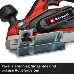 Einhell Akku-Elektrohobel TE-PL 18/82 Li - Solo | Rot