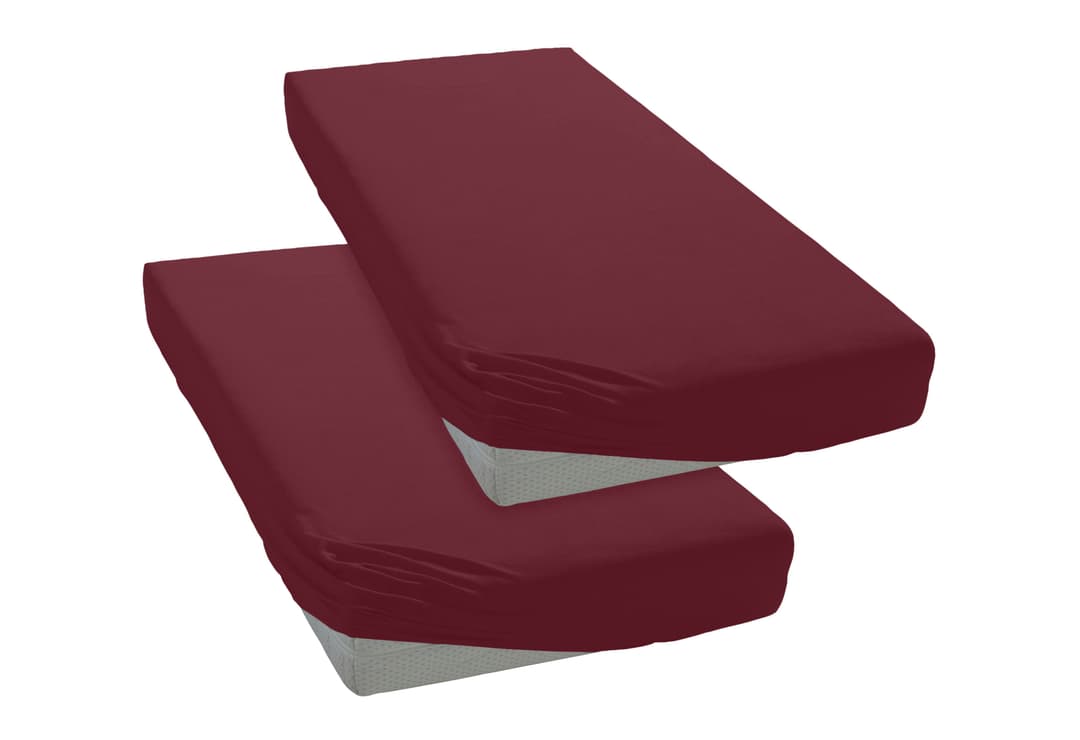 OTTO home Spannbettlaken BLACKBERRY | Rot