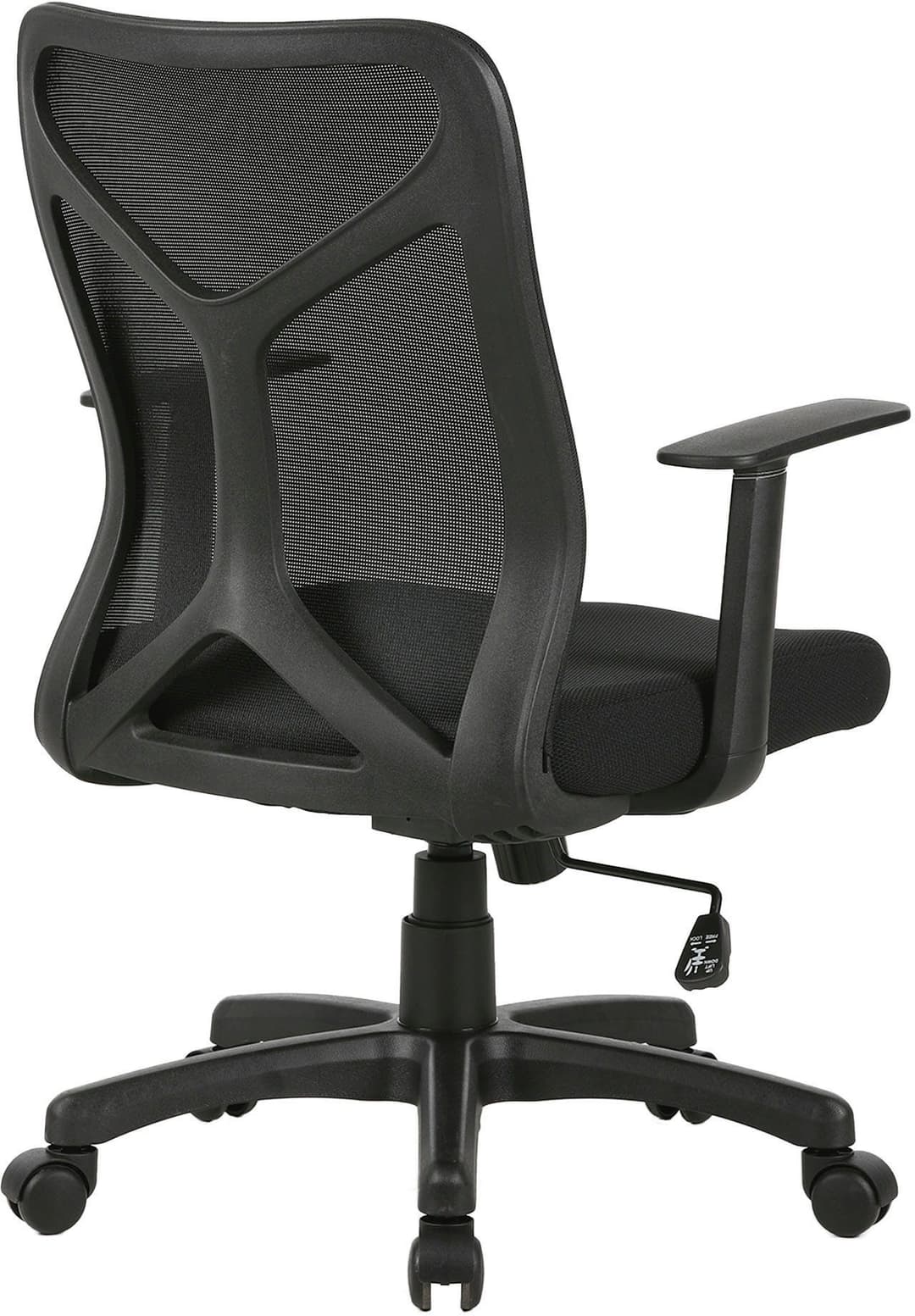 byLIVING Drehstuhl Bone | Schwarz