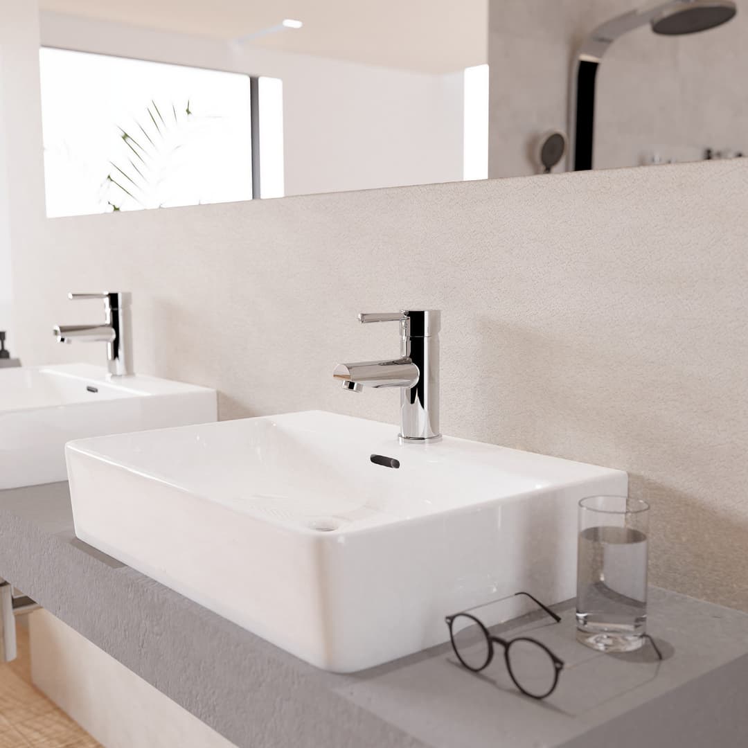 welltime Waschtischarmatur PARIS | Silber