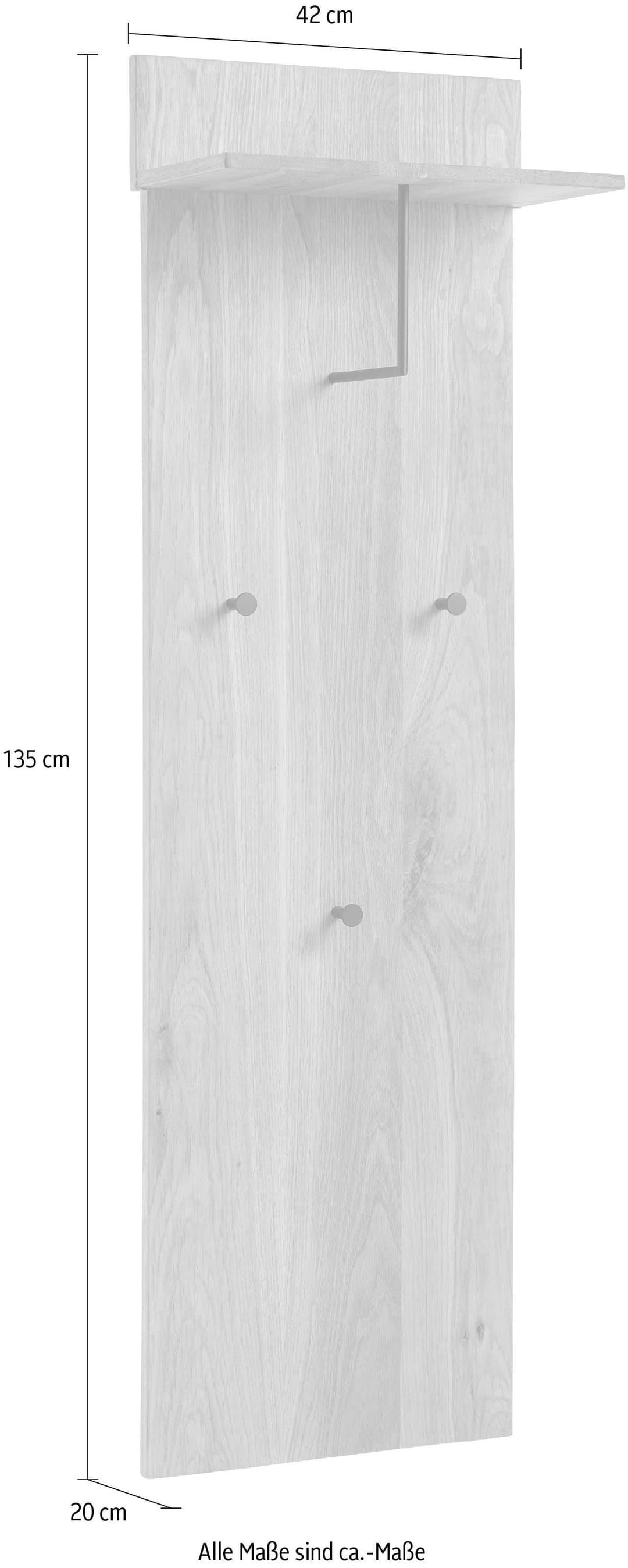 MCA furniture Garderobenpaneel Agra | Braun