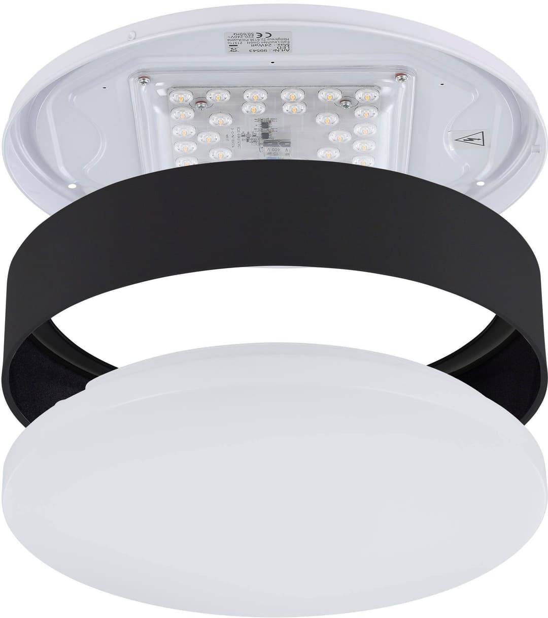 OTTO home LED Deckenleuchte Merryn | Schwarz
