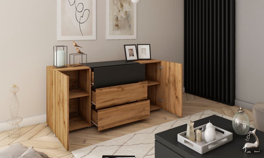 Home affaire Sideboard BERLIN | Holztöne