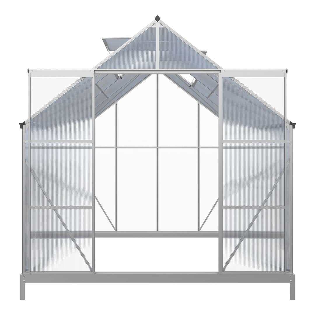 KONIFERA Gewächshaus Valencia | Silber