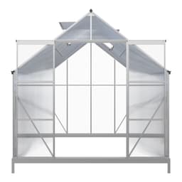 KONIFERA Gewächshaus Valencia | Silber